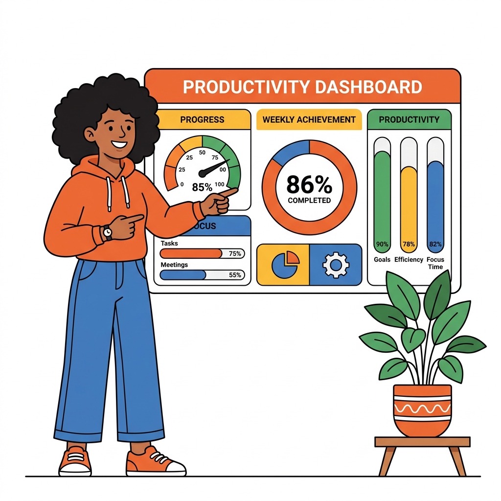 Productivity character